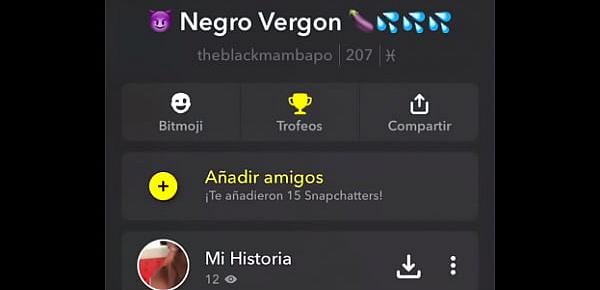  Snapchat Negro Vergon Big Dick Black
